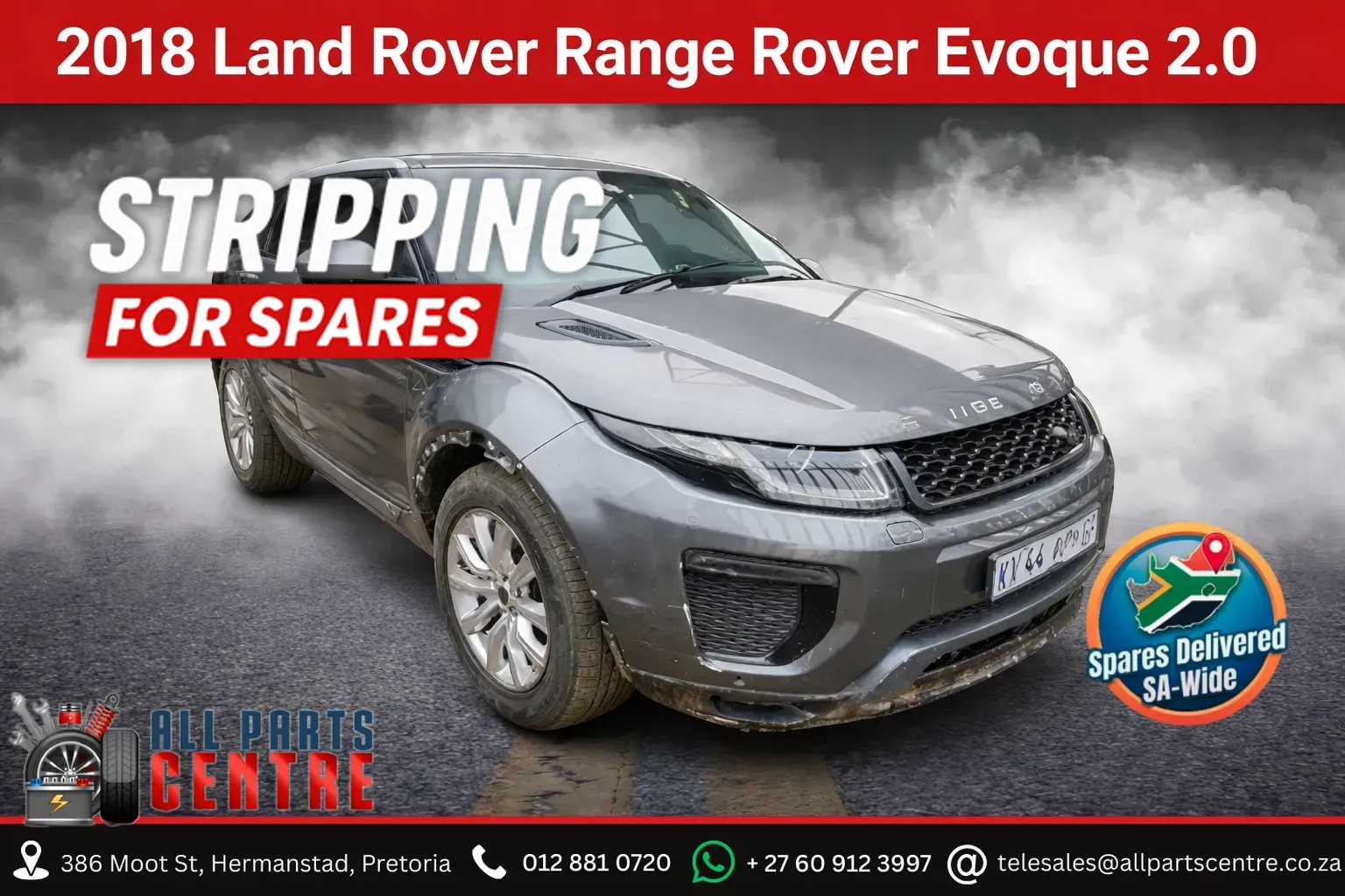 2018 Land Rover Range Rover Evoque