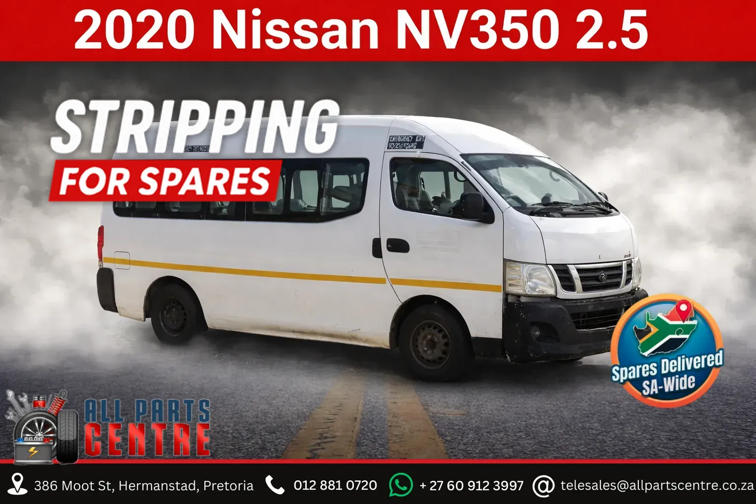 2020 Nissan NV350 thumbnail 1