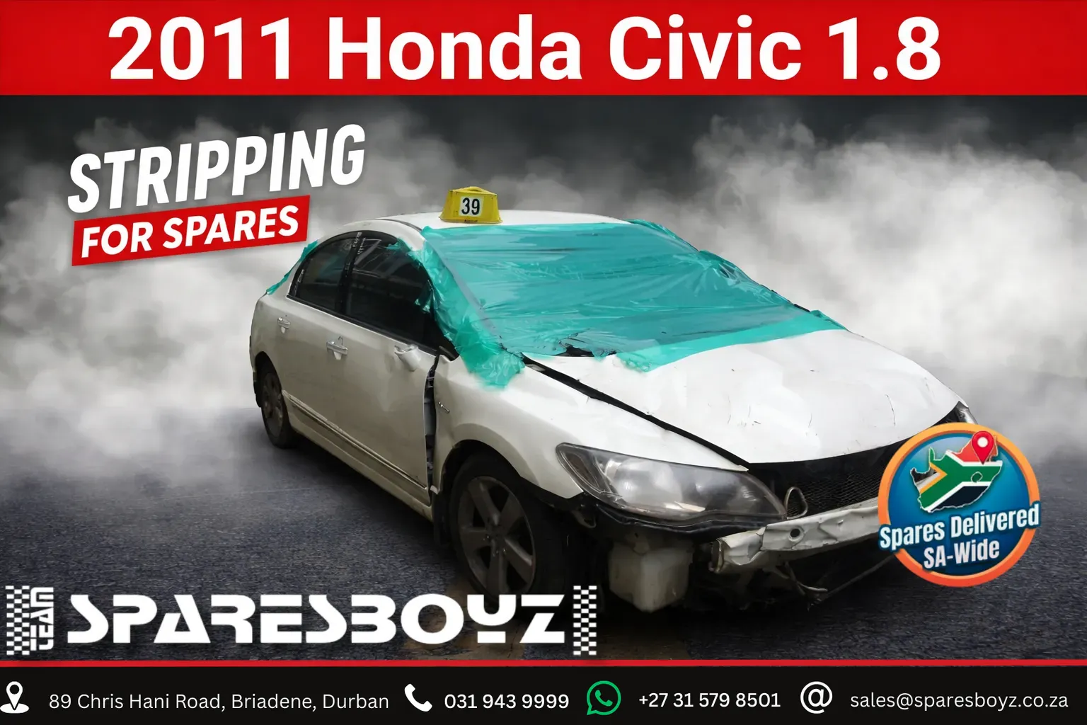 2011 Honda Civic R18AI view 1