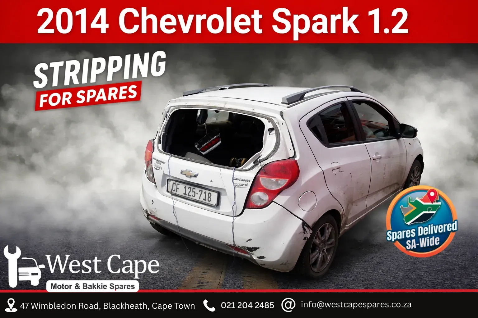 2014 Chevrolet Spark B12D1016713KD3 view 1