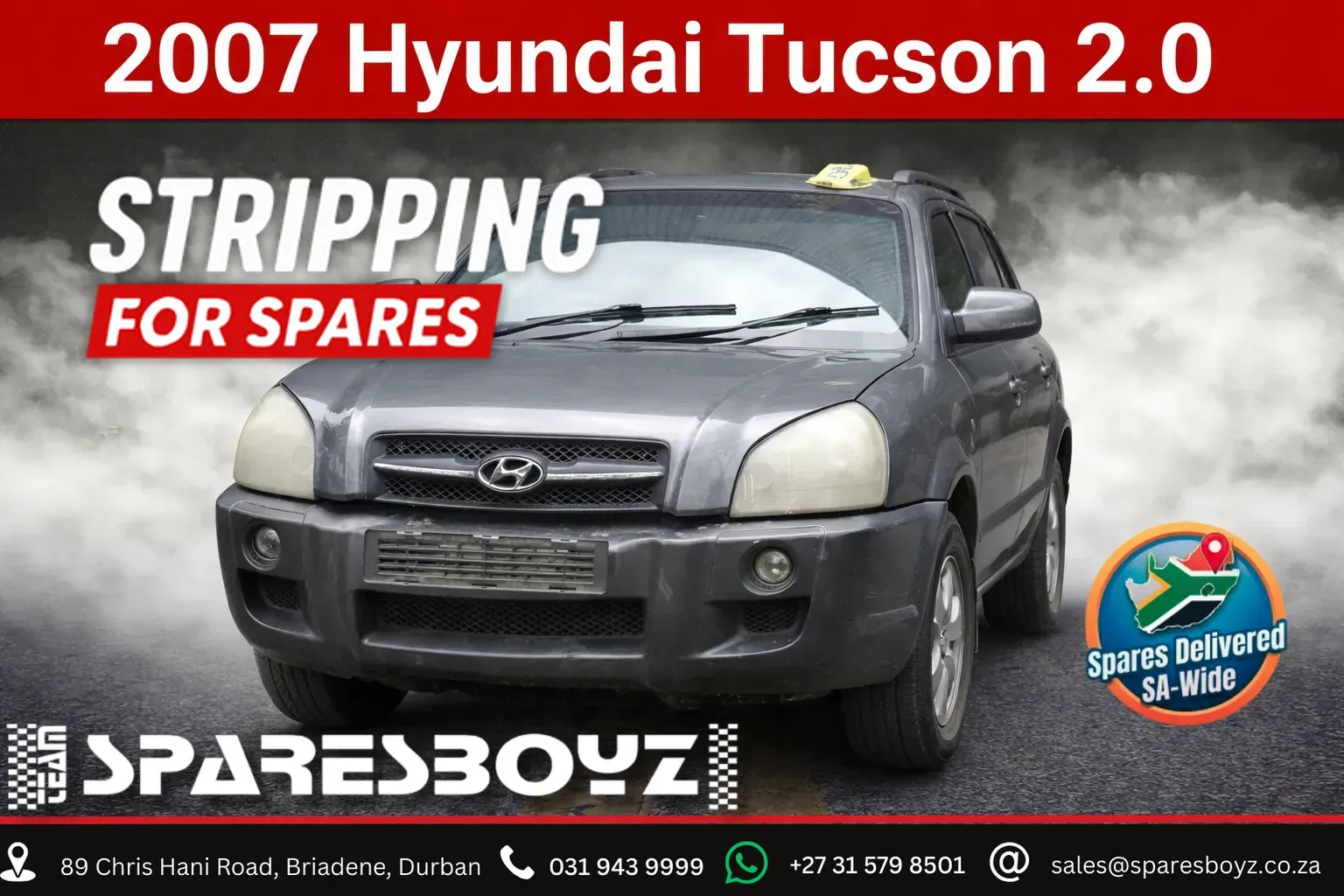 2007 Hyundai Tucson G4GC view 1