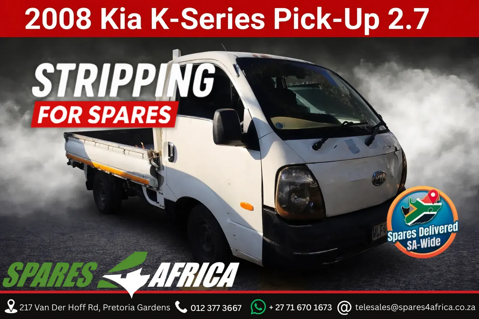 2008 Kia K-Series Pick-Up  view 1