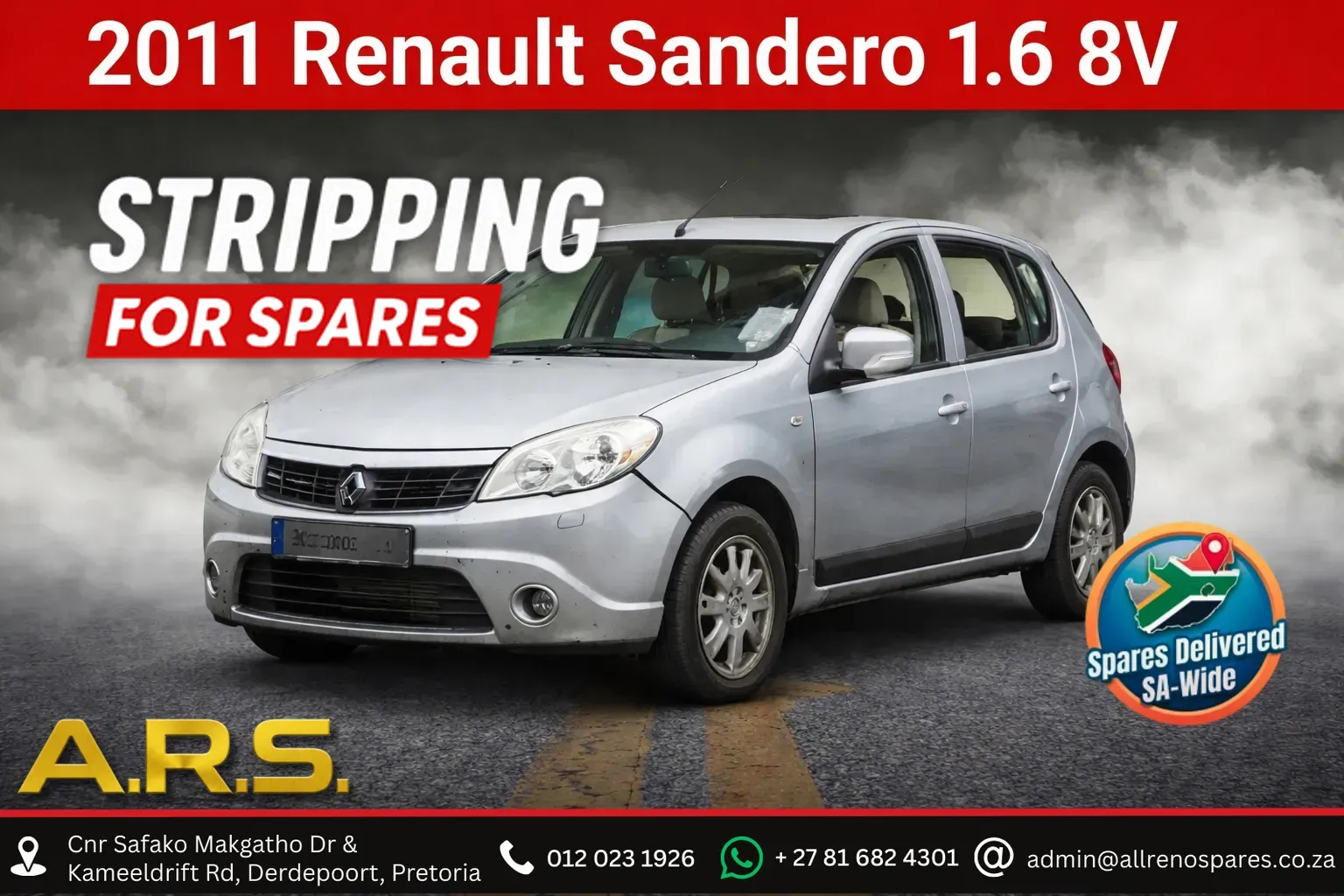 2011 Renault Sandero K7MF710UF90671 view 1