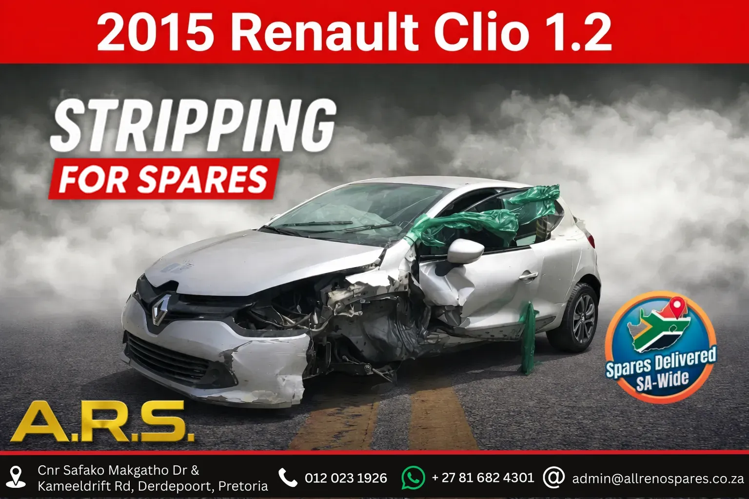 2015 Renault Clio D4FD740F956210 view 1