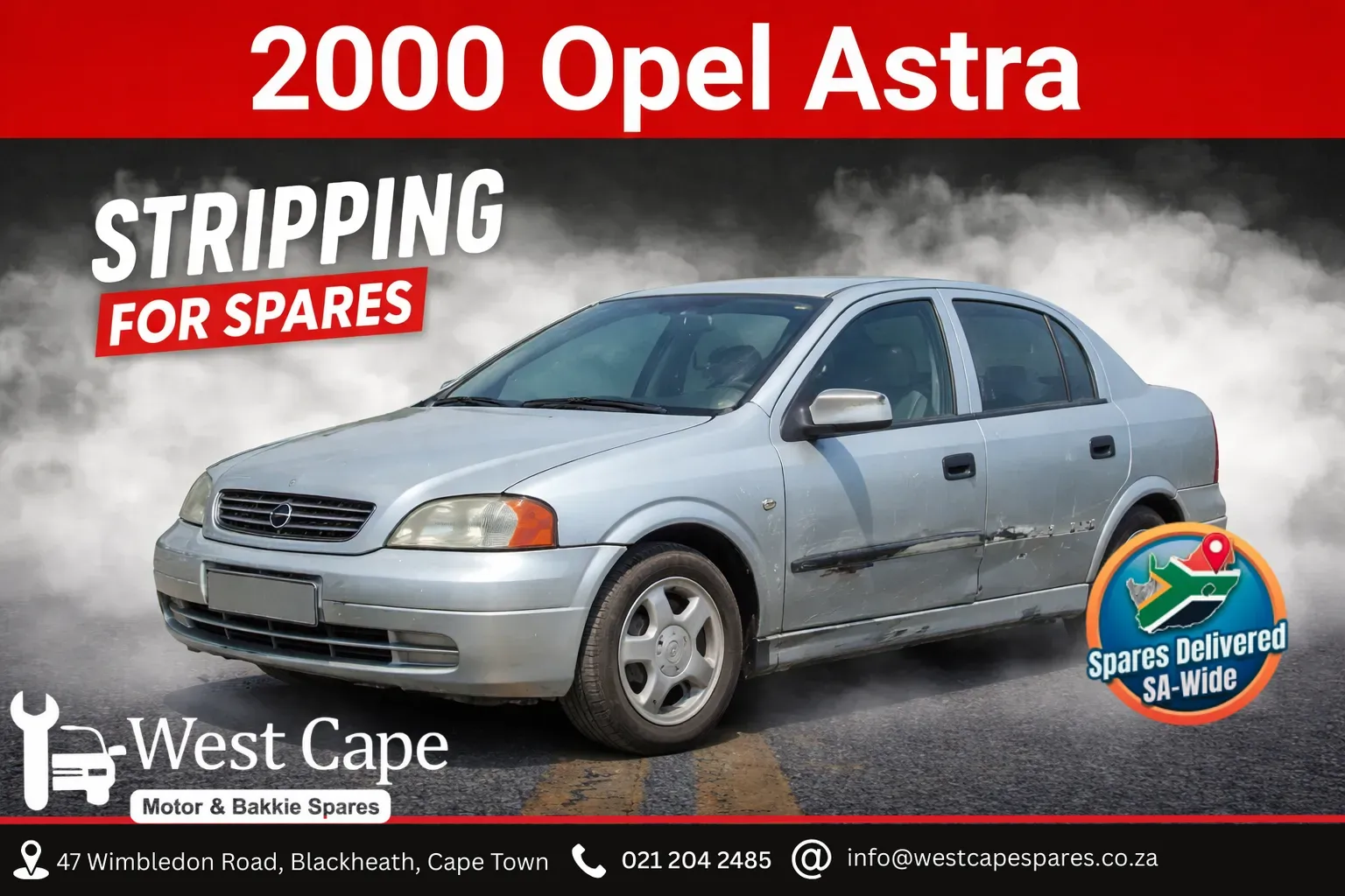 2000 Opel Astra X18XE120M24791 view 1