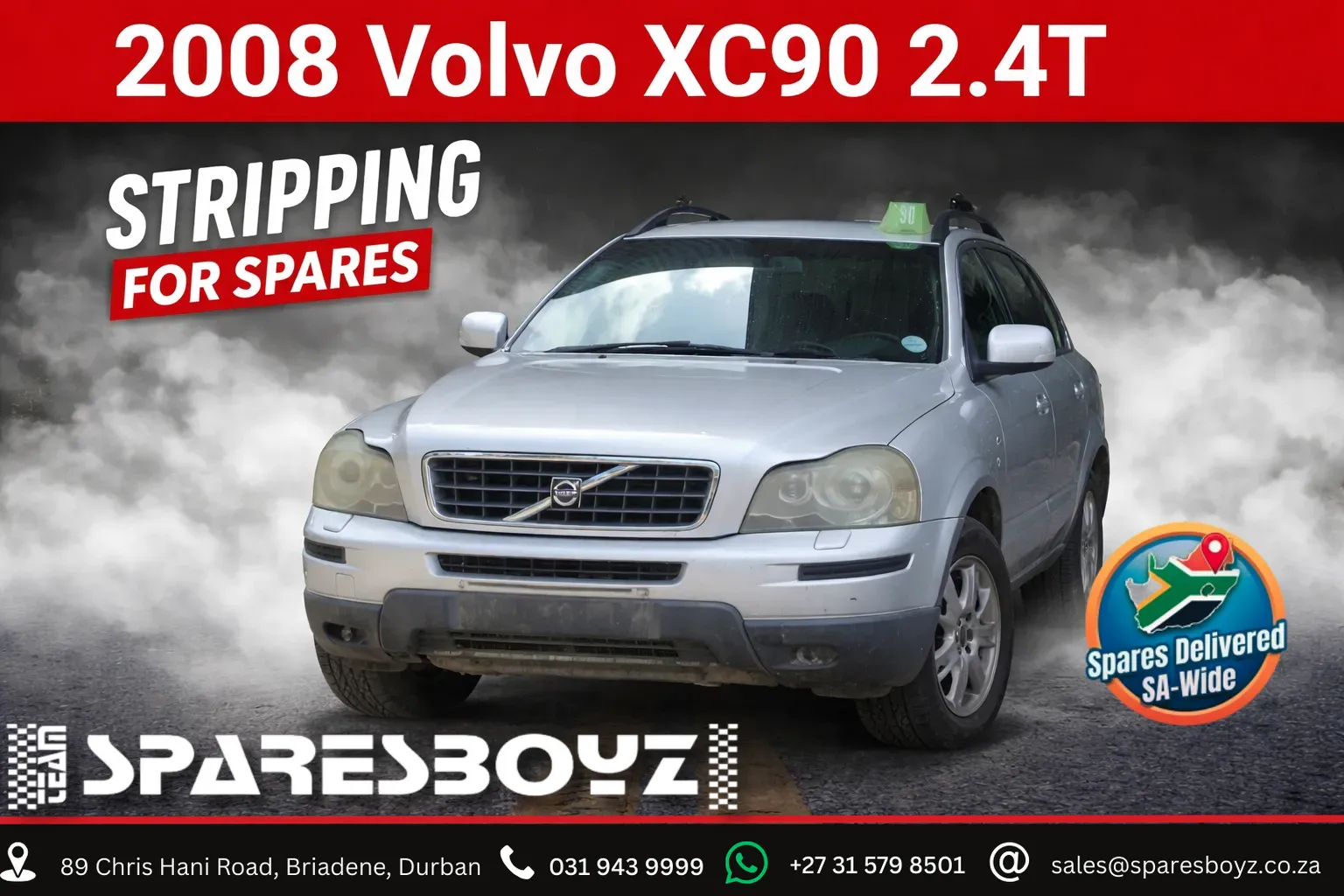 2008 Volvo XC90 D5244T view 1