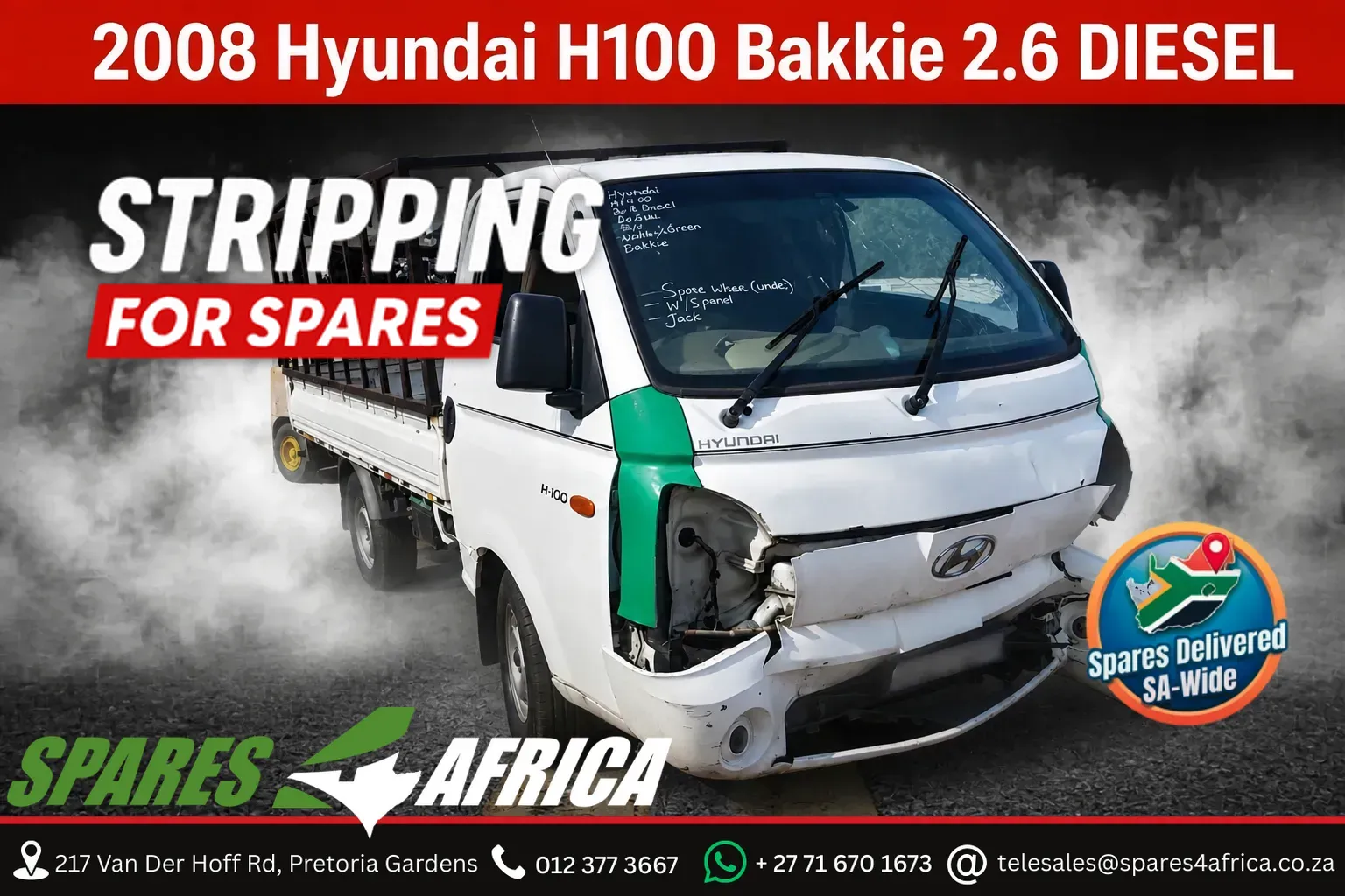 2008 Hyundai H100 Bakkie D4BB view 1