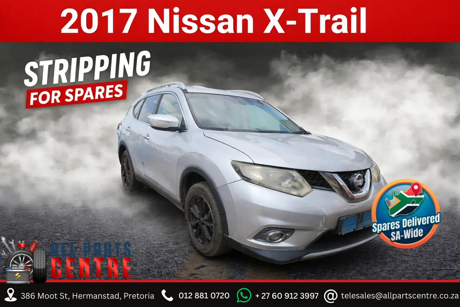 2017 Nissan X-Trail QR25 view 1