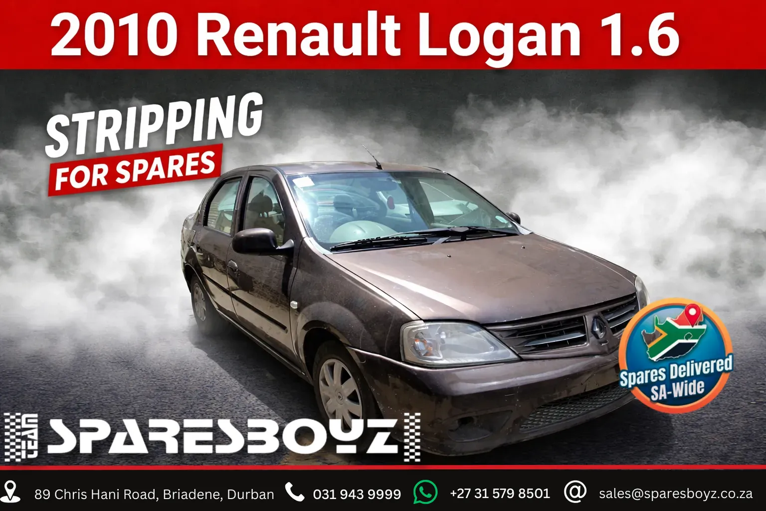 2010 Renault Logan K7M view 1