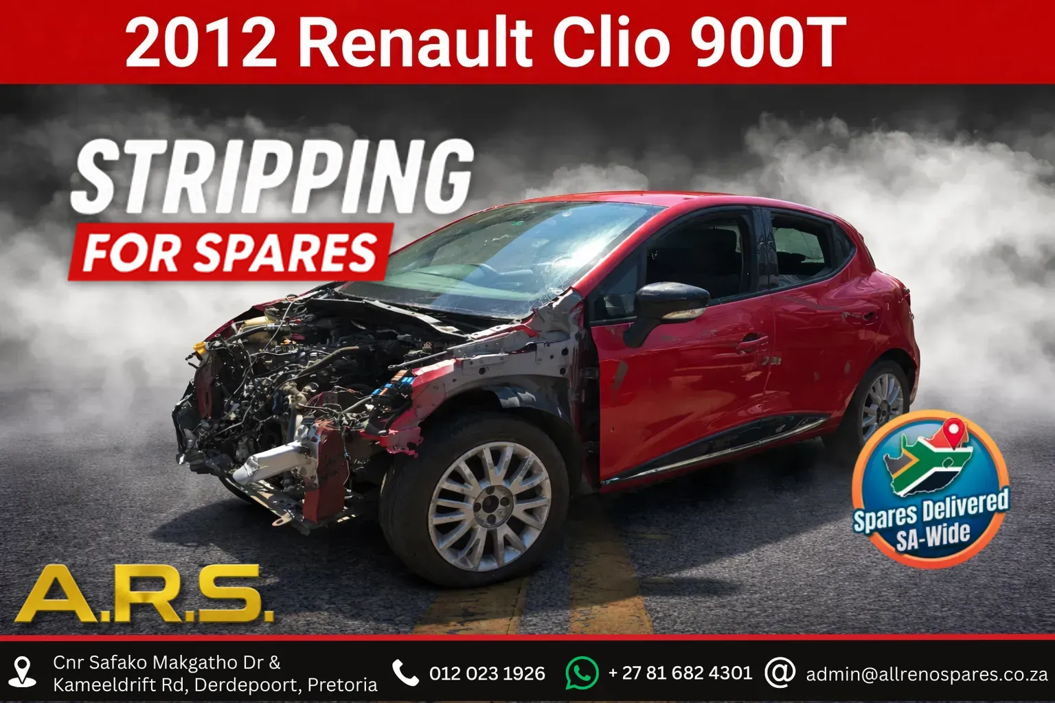 2012 Renault Clio H4BA400U1295749 view 1