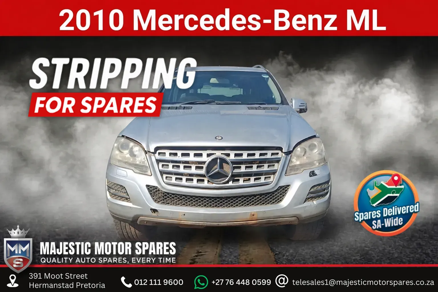 2010 Mercedes-Benz ML OM642 view 1