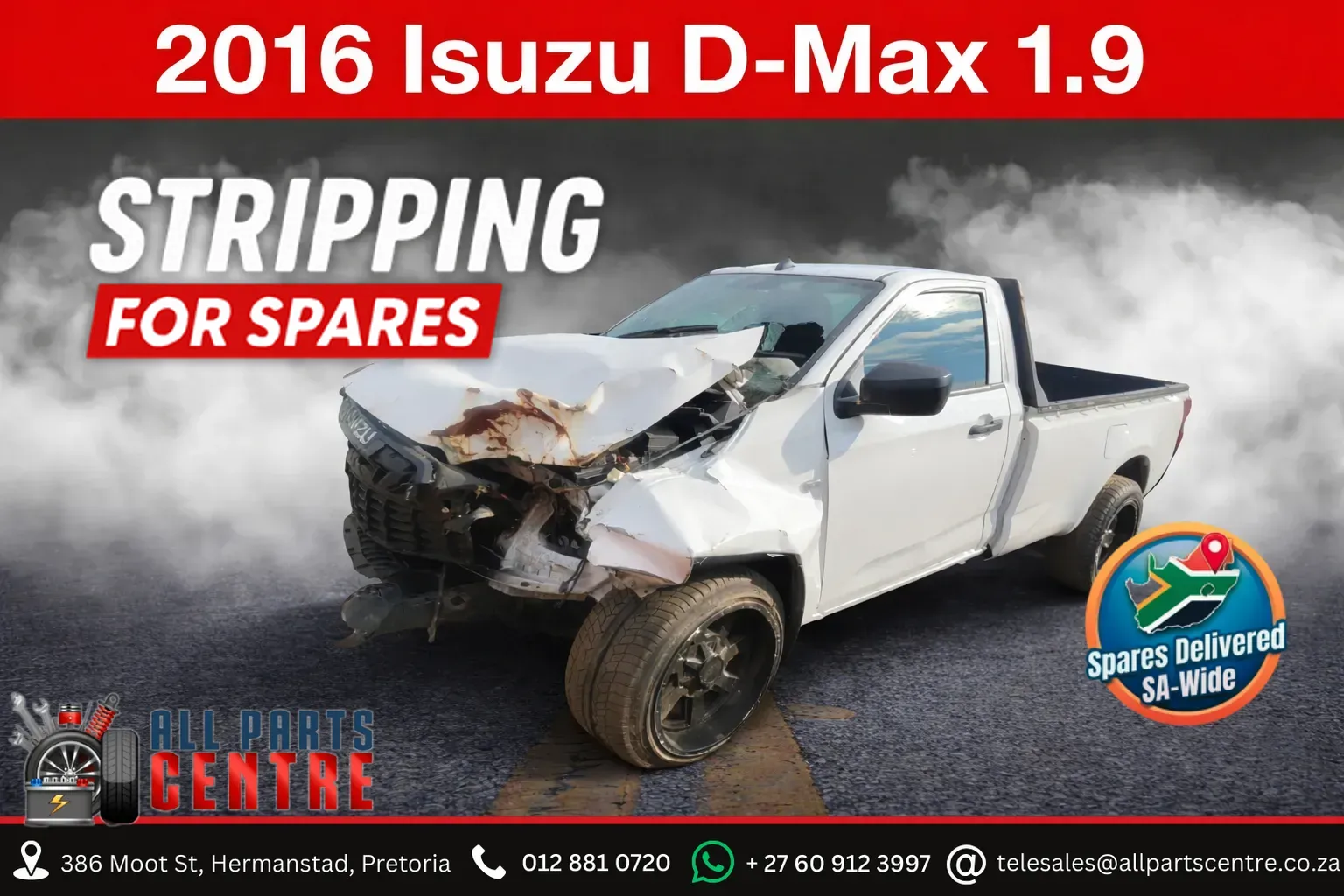 2016 Isuzu D-Max 1.9 TDI view 1