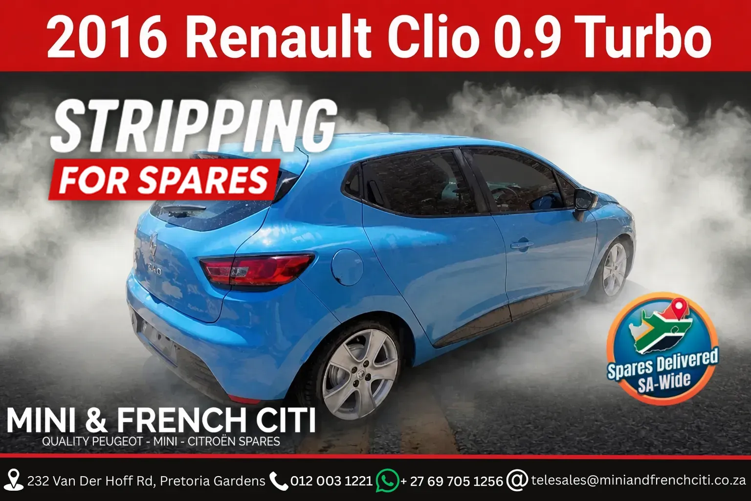 2016 Renault Clio H4BA view 1