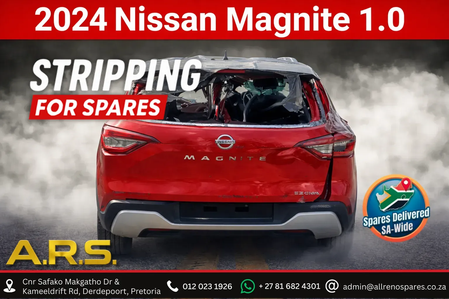 2024 Nissan Magnite B4DA417E232867 view 1