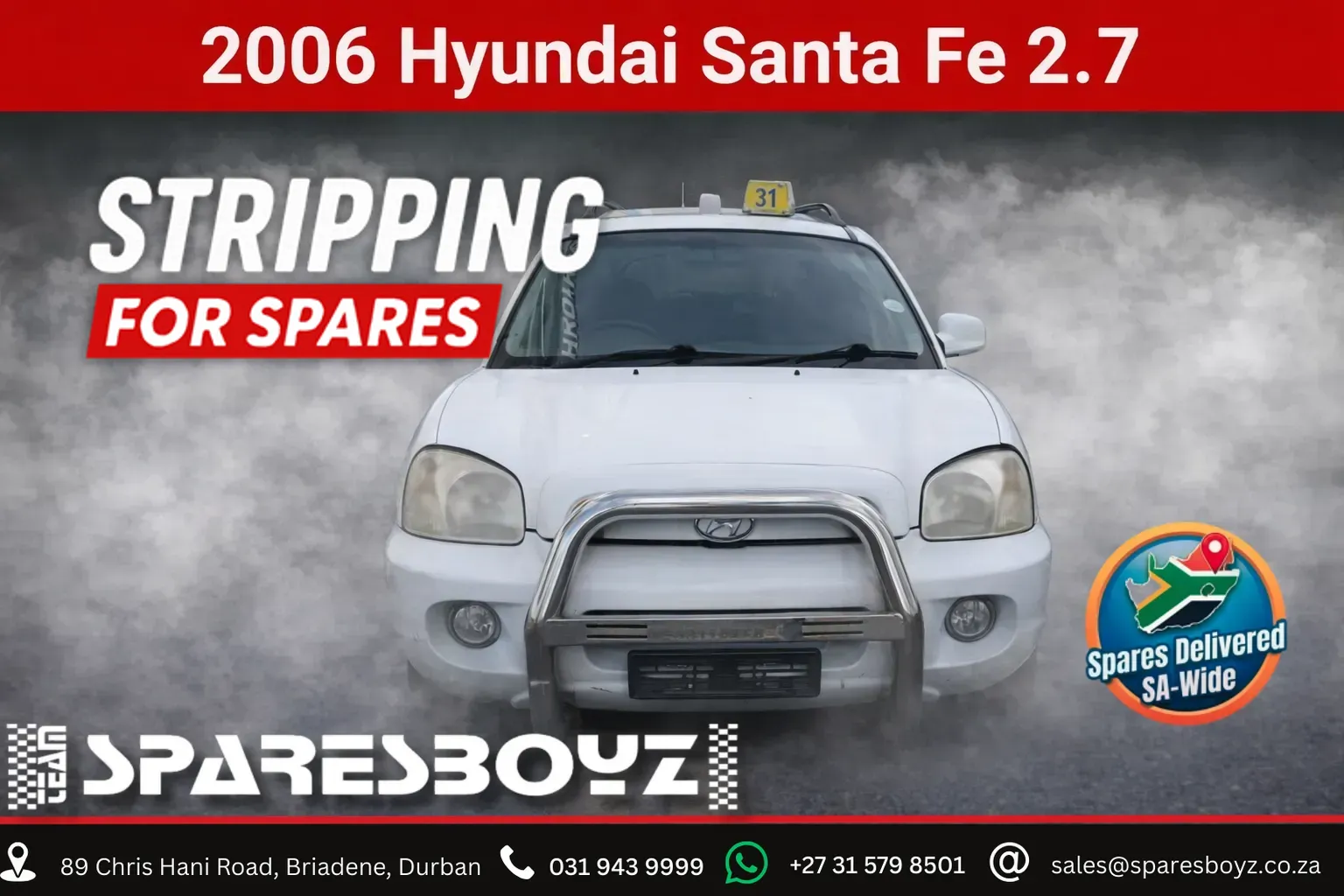 2006 Hyundai Santa Fe G6B view 1