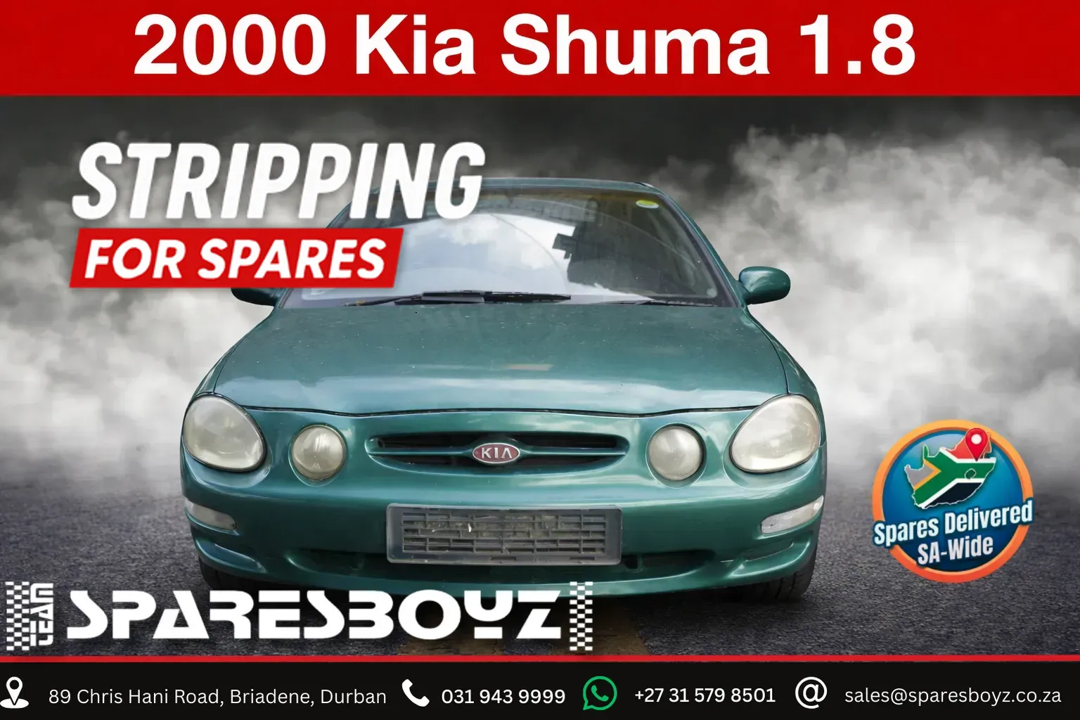 2000 Kia Shuma  view 1