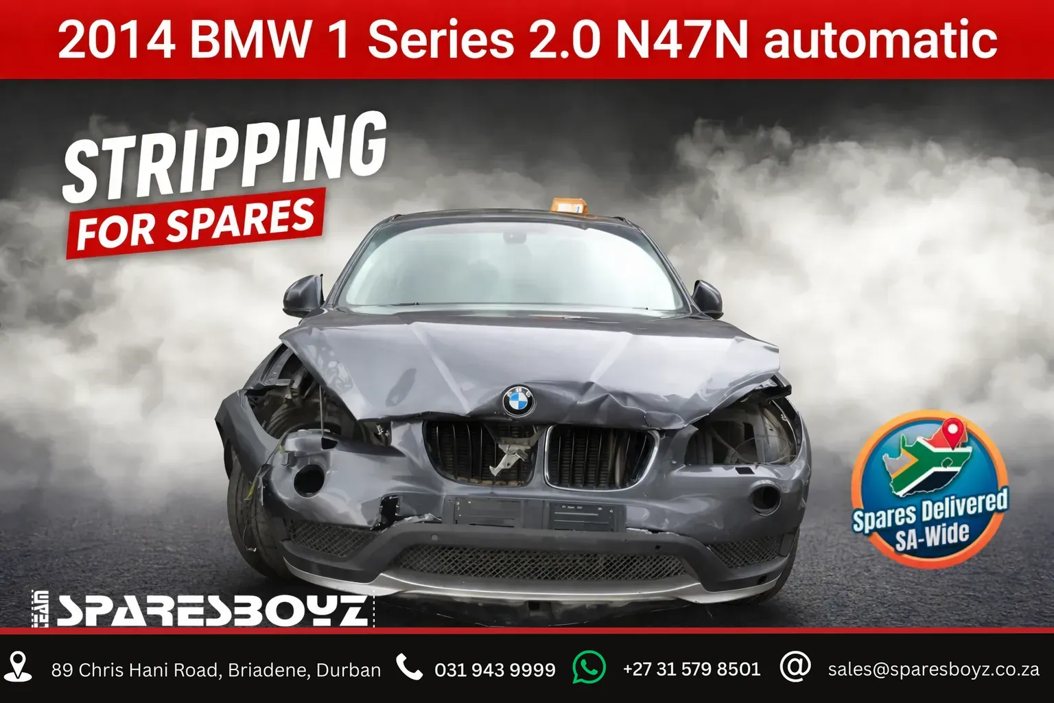 2014 BMW 1 Series N47N view 1