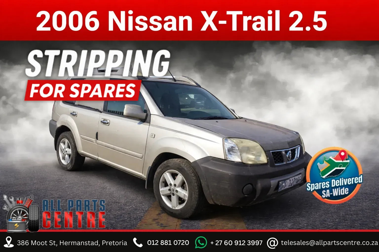 2006 Nissan X-Trail QR25 view 1