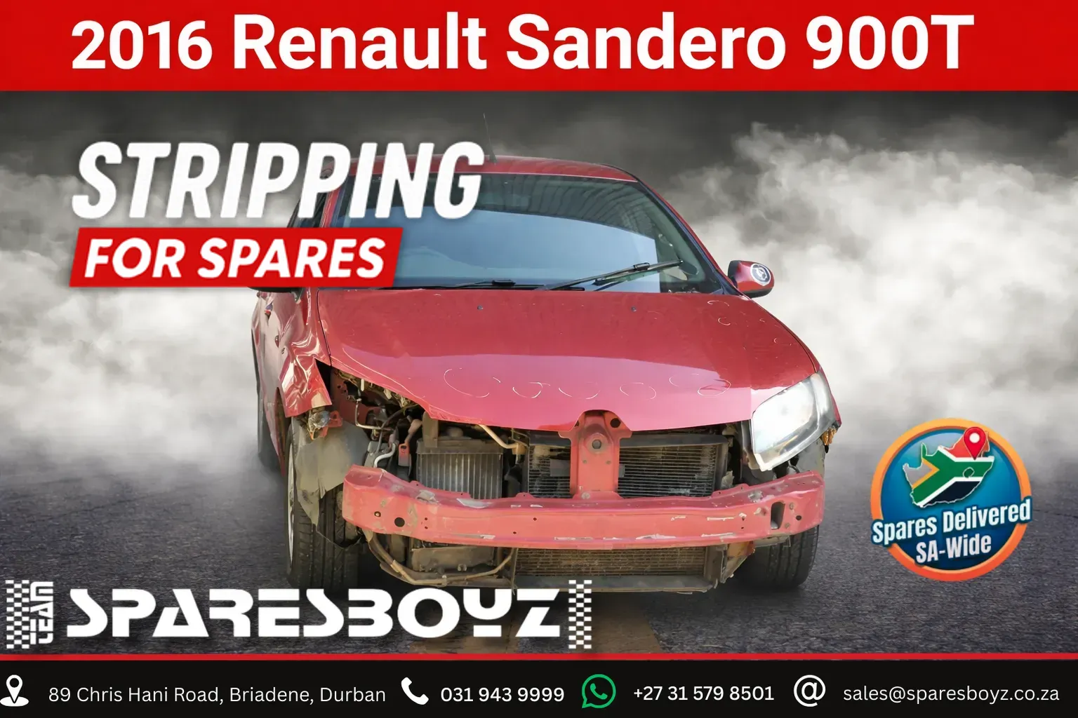 2016 Renault Sandero H4BA view 1