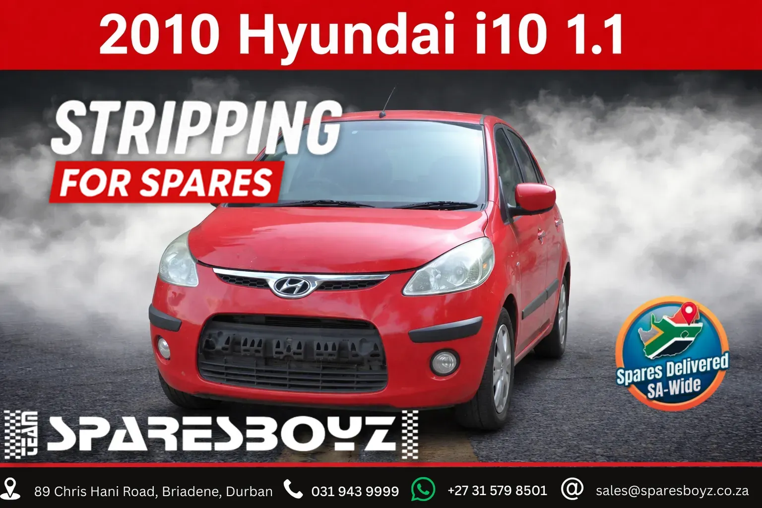 2010 Hyundai i10 G4HG view 1
