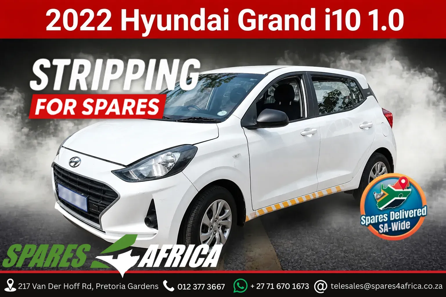 2022 Hyundai Grand i10 G3LANM556159 view 1