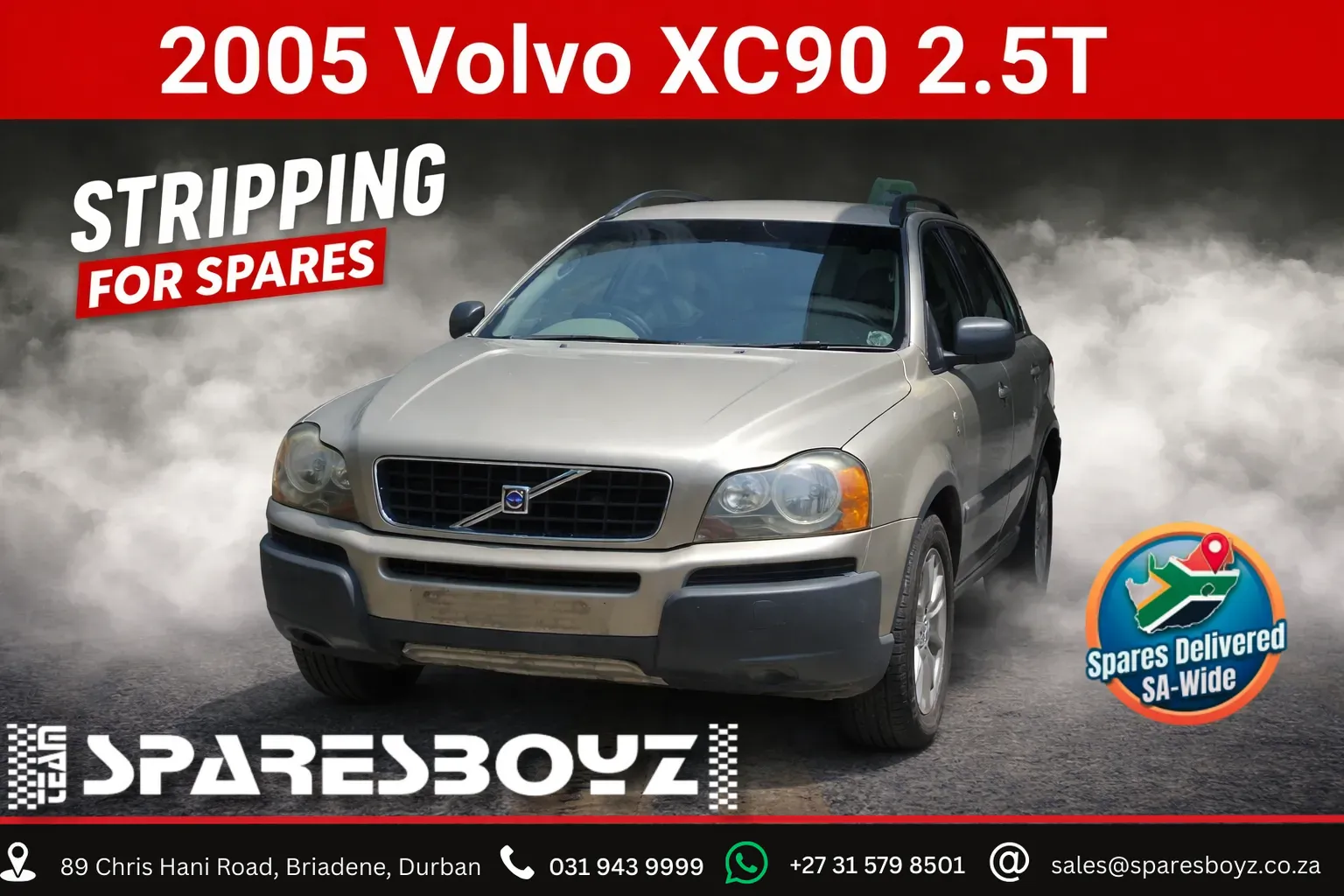 2005 Volvo XC90 B5254T view 1