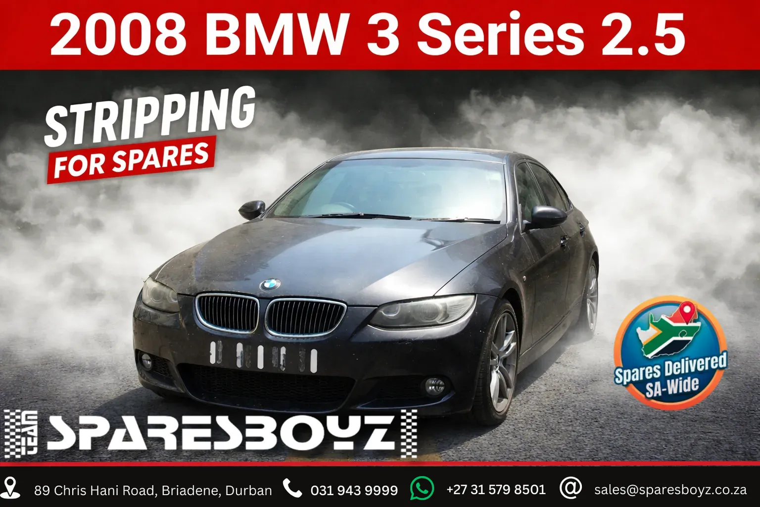 2008 BMW 3 Series N52N view 1