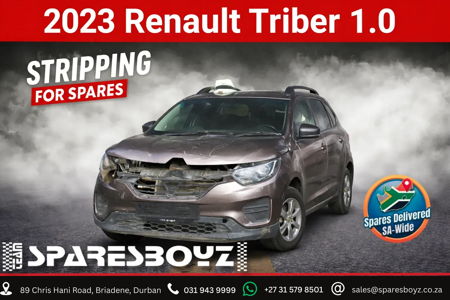 2023 Renault Triber stripping for spares - quality used parts available