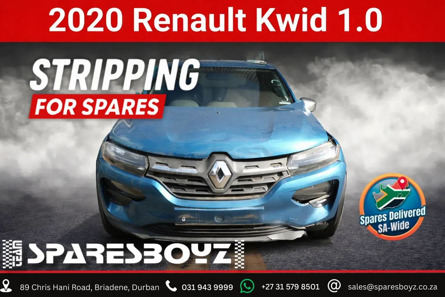 2020 Renault Kwid B4DA view 1