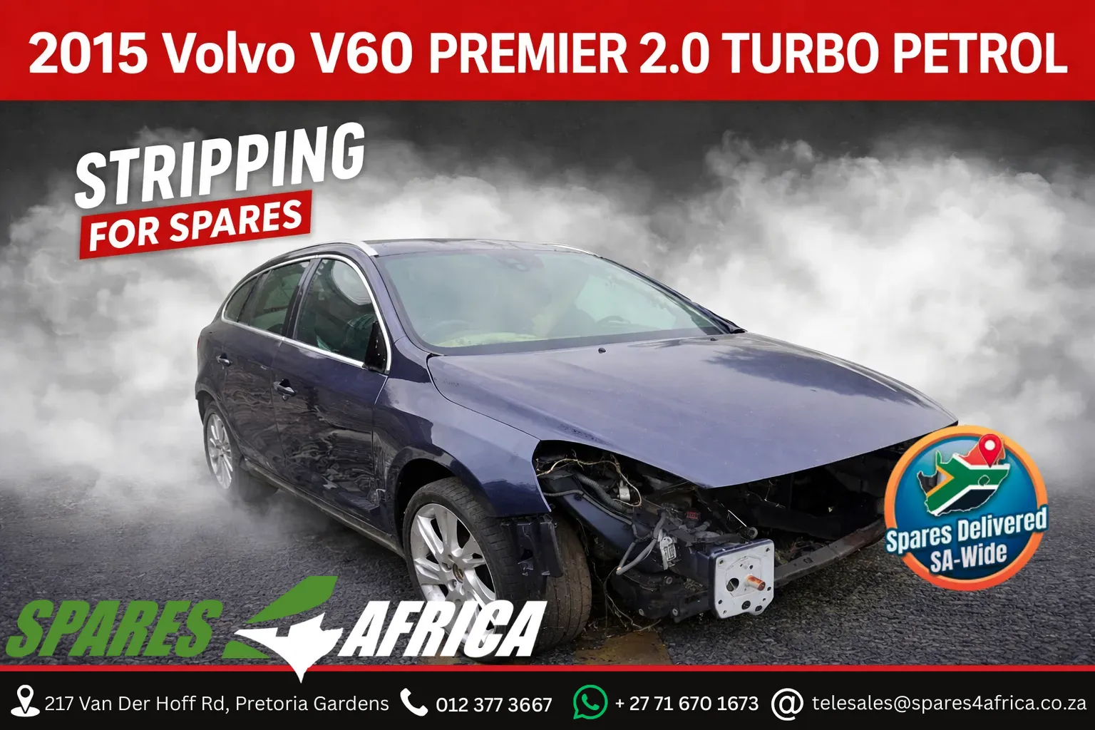 2015 Volvo V60  view 1