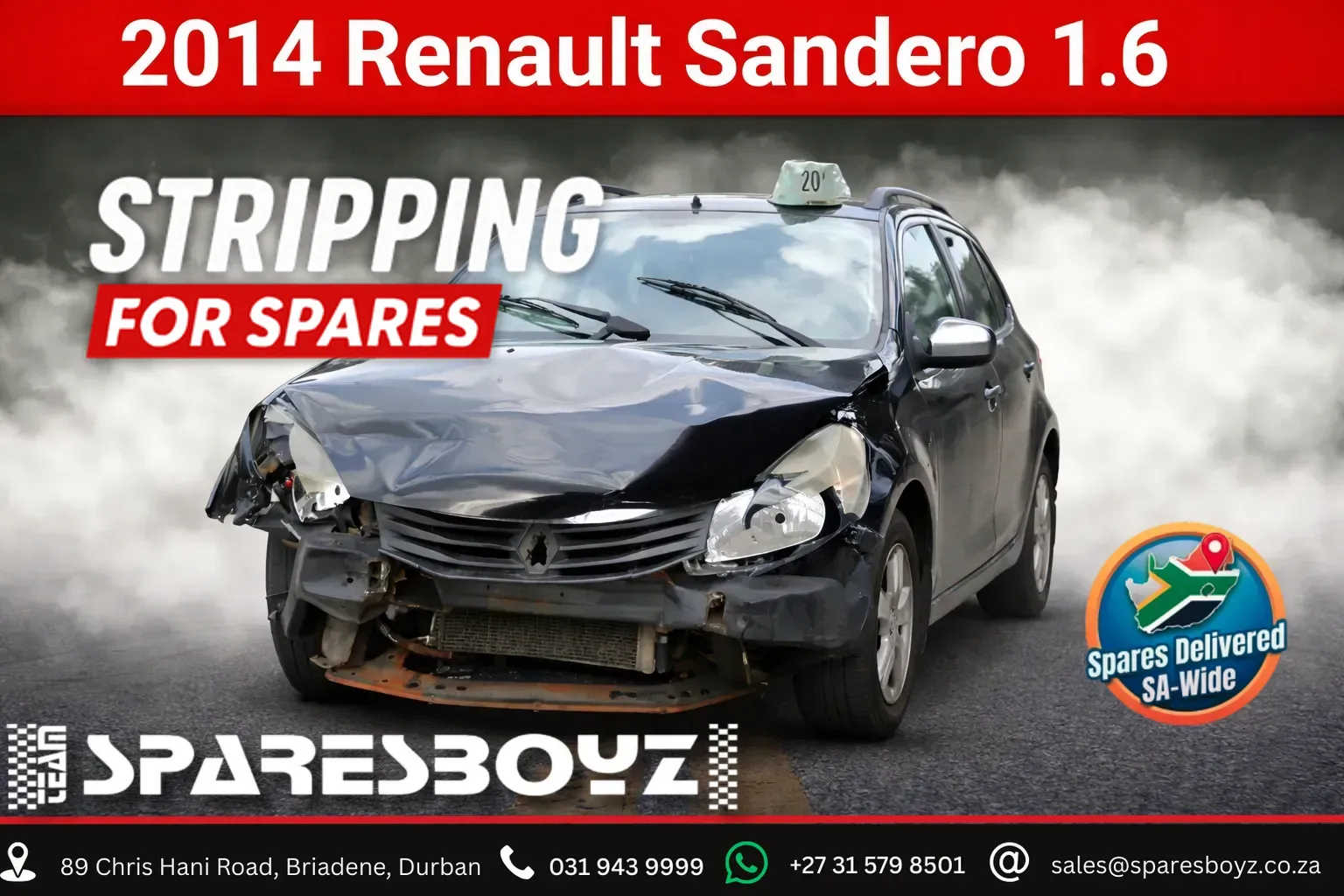 2014 Renault Sandero K7M view 1