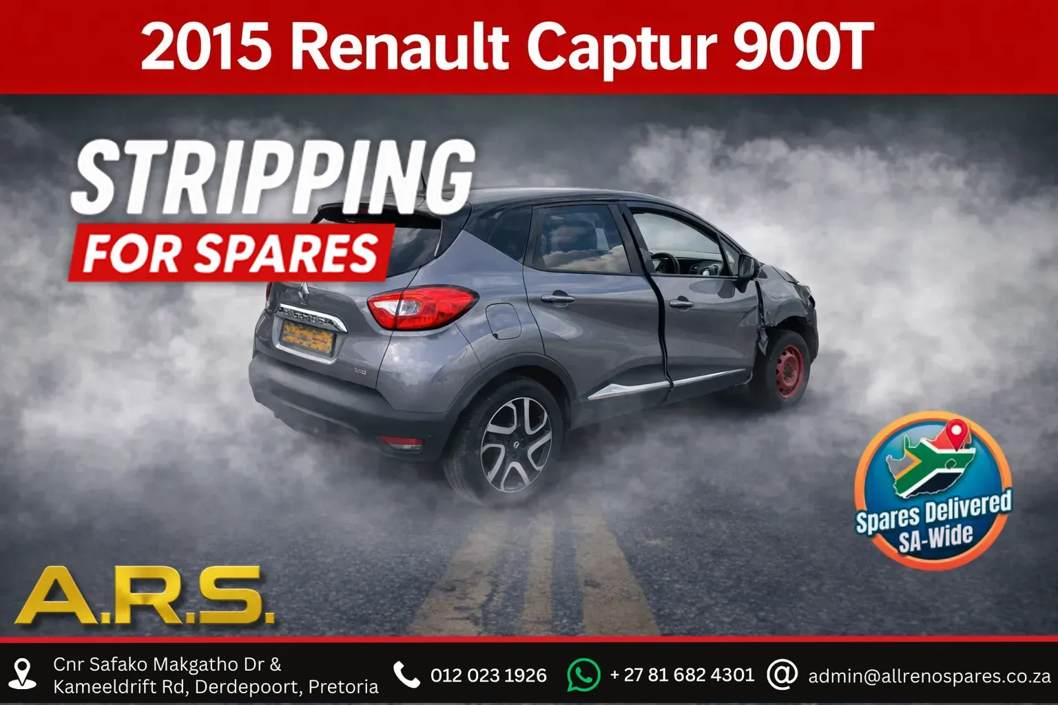 2015 Renault Captur H4BA400D244629 view 1