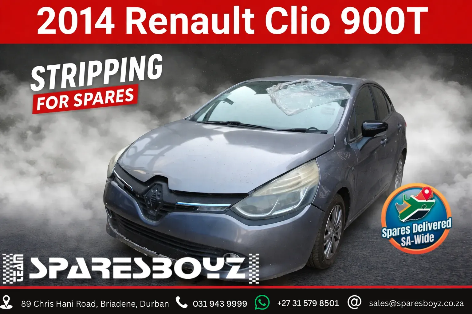2014 Renault Clio 900T view 1