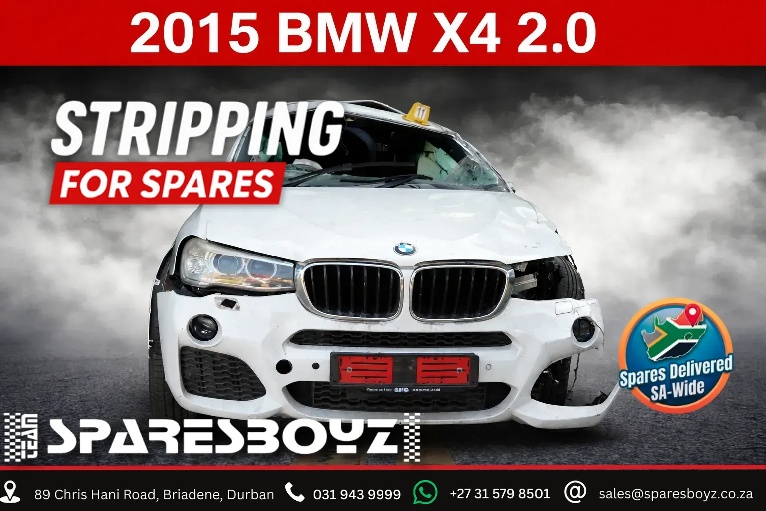 2015 BMW X4 B47 view 1
