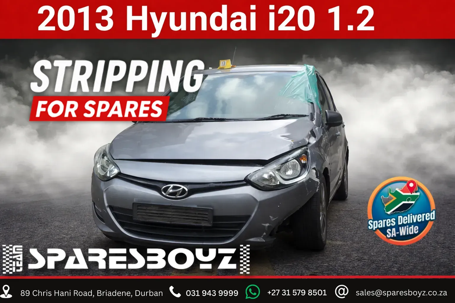 2013 Hyundai i20 G4LA view 1