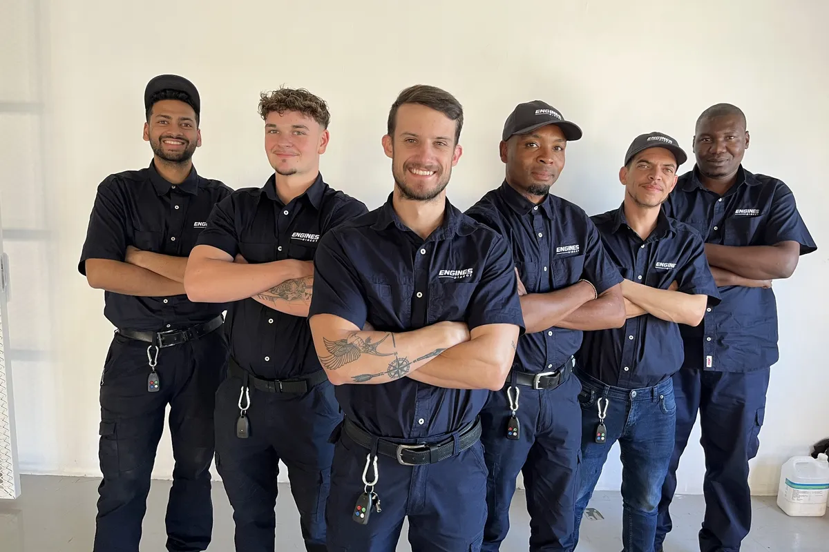 The Engines Direct Strydom Park team
