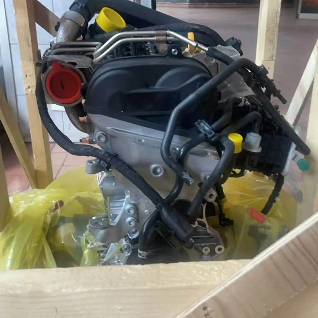 Turbo petrol engine boxed in a timber crate for nationwide delivery from Mereves Auto Spares