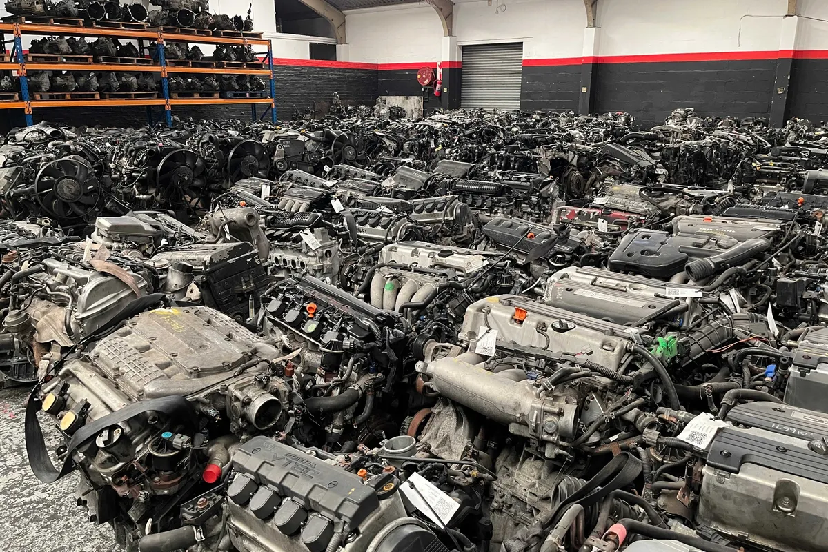 Low-mileage imported used engines in stock at Mike's Place