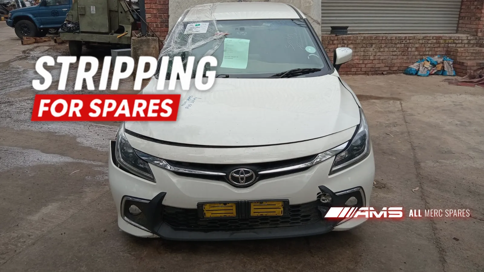 2023 Toyota Starlet K15B Stripping For Spares