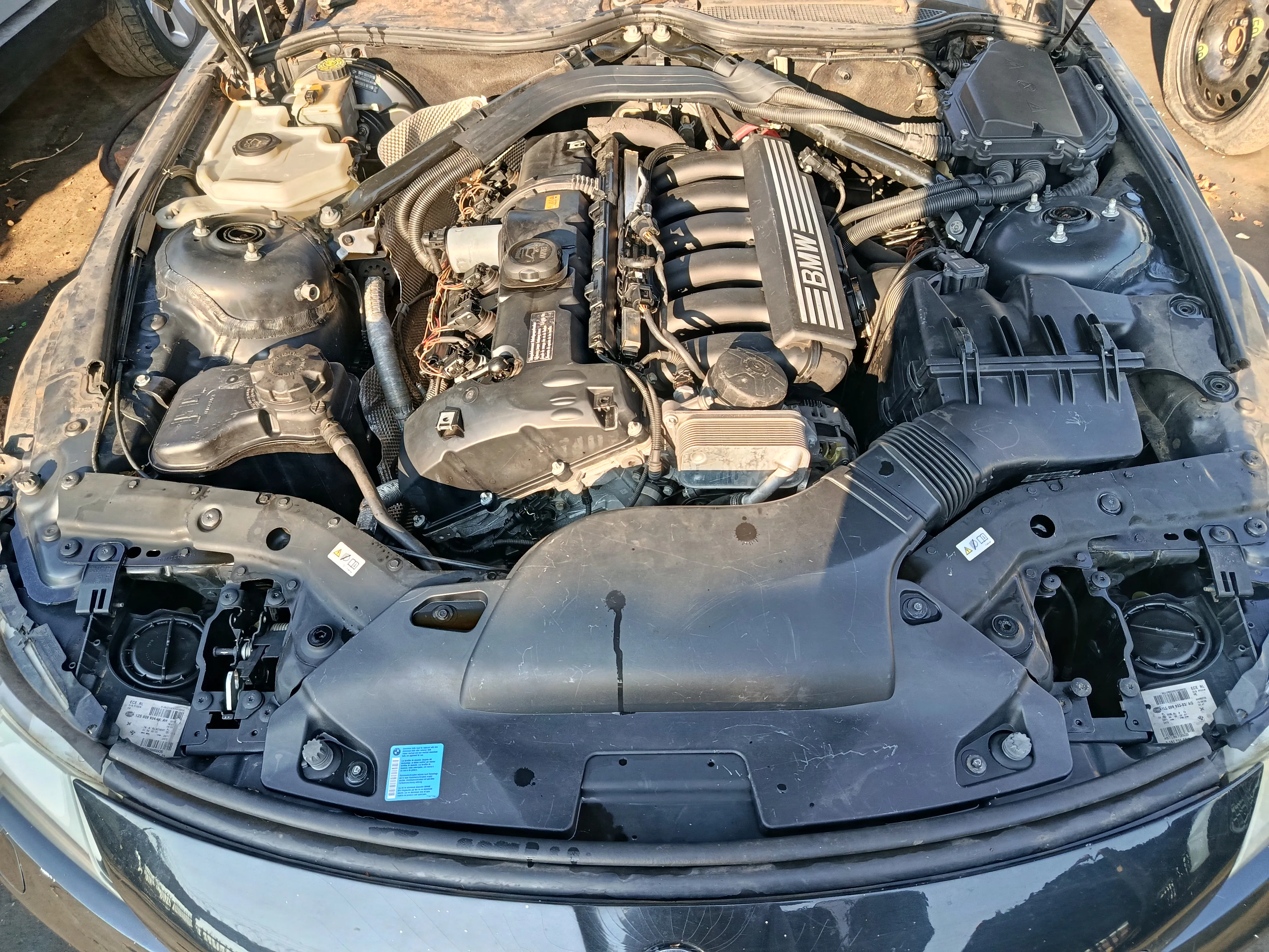 2009 BMW Z4 N52N view 7