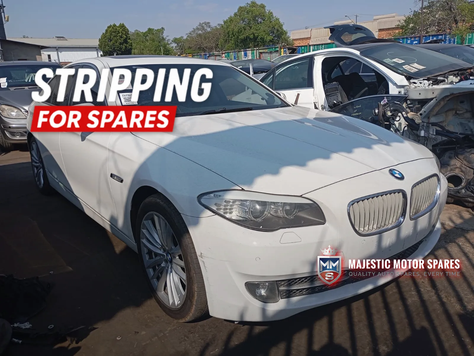 2010 BMW 5 Series N63 view 2