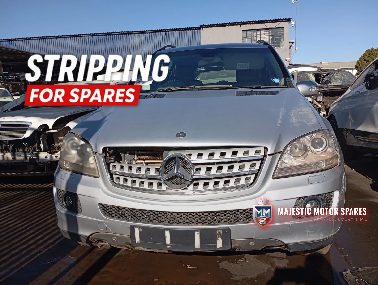 2007 Mercedes-Benz ML M6429 Stripping For Spares