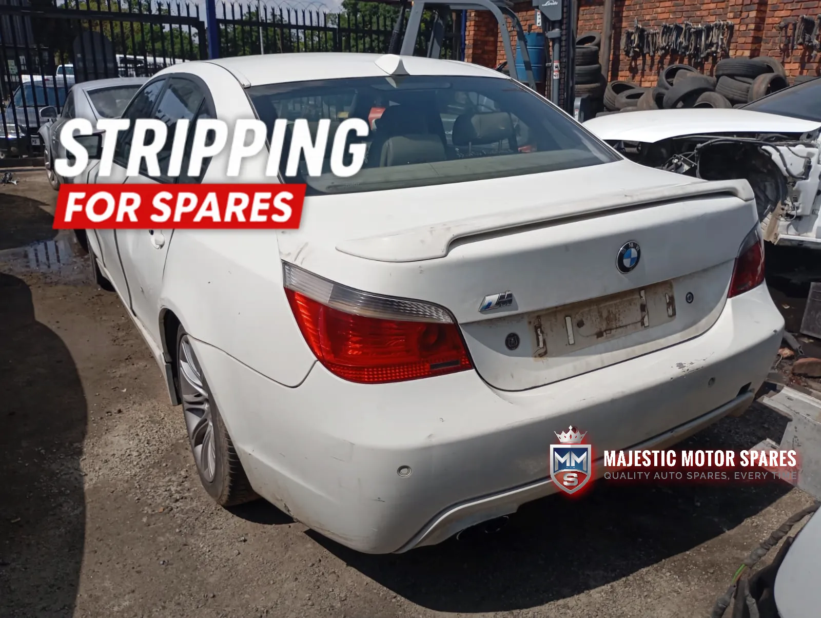 2006 BMW 5 Series N52 view 3