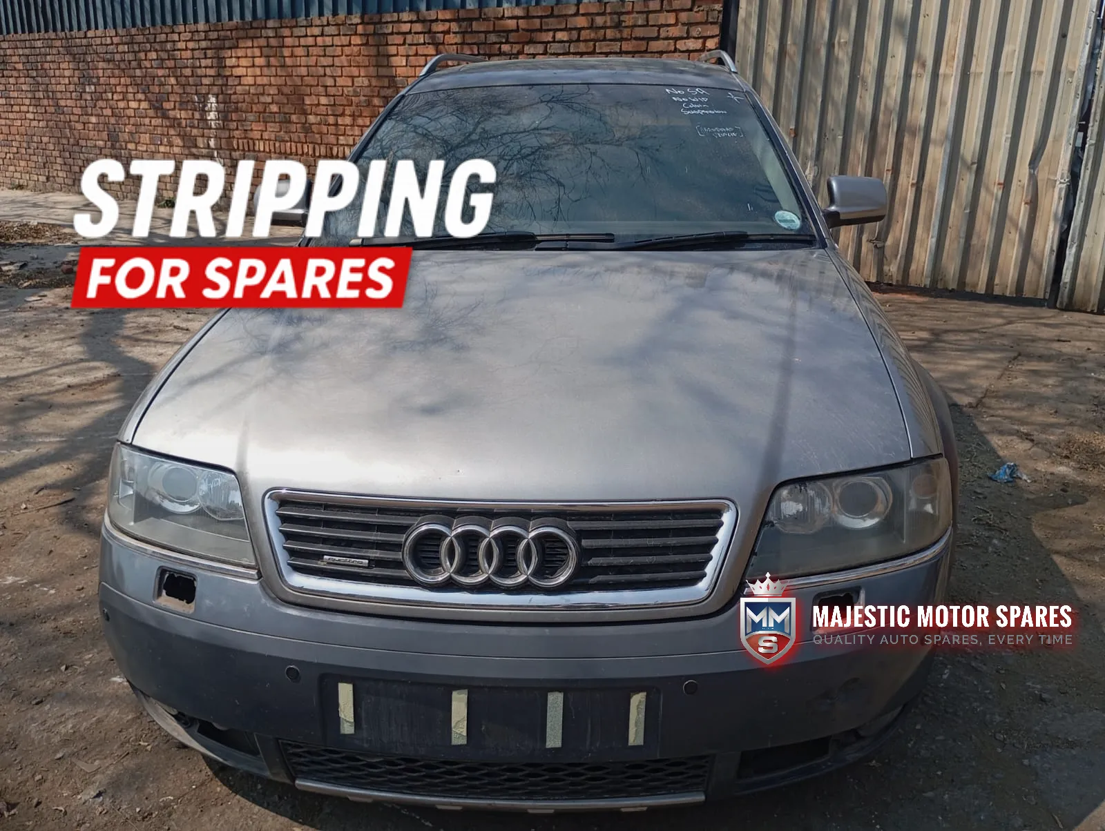 2002 Audi A6 BES Stripping For Spares