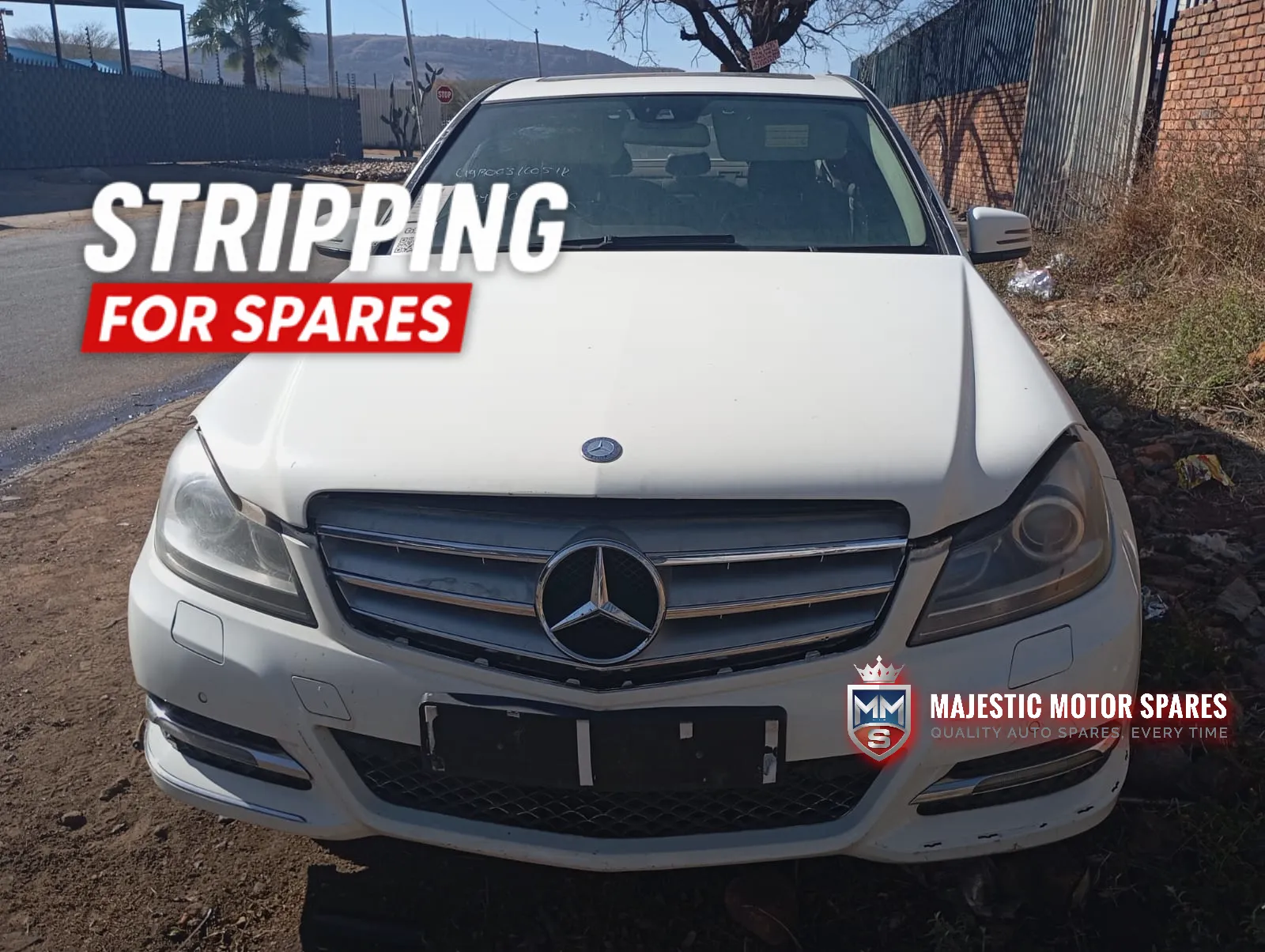 2011 Mercedes-Benz C-Class M6519 Stripping For Spares