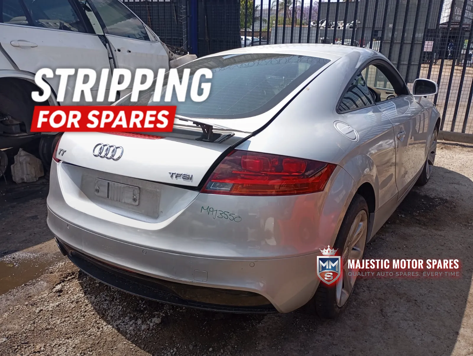 2008 Audi TT view 2
