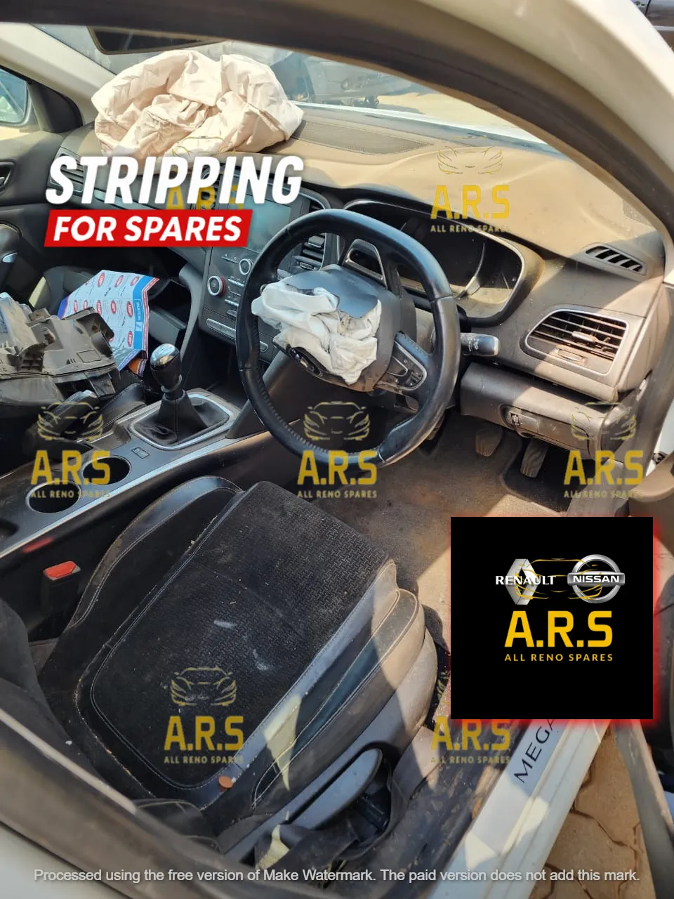 2018 Renault Megane H4MD750R000175 Stripping For Spares
