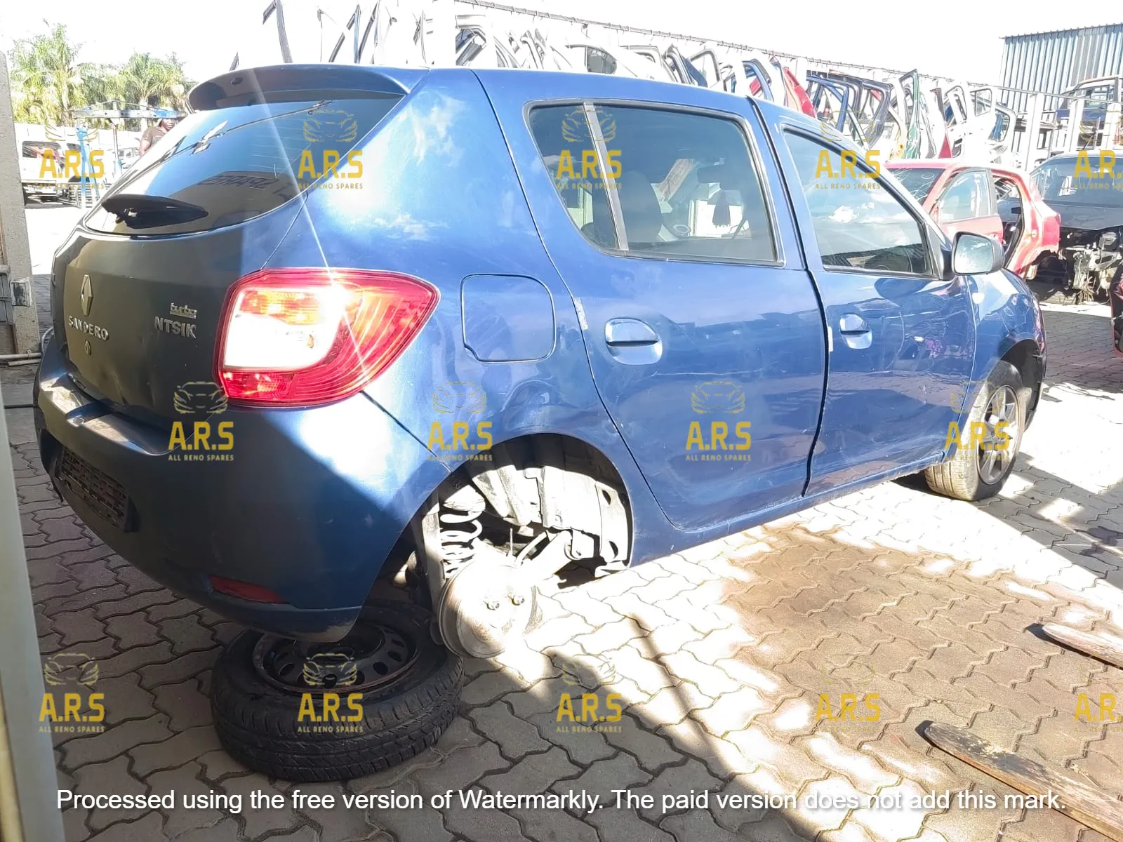 2016 Renault Sandero H4BA400U256786 view 4