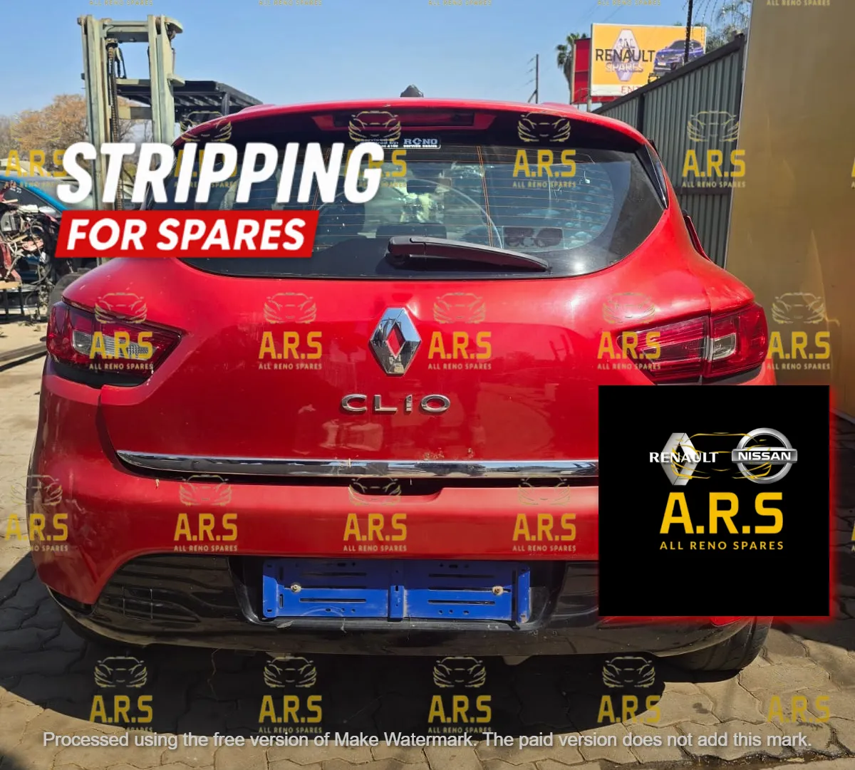 2012 Renault Clio H4BA400U1295749 Stripping For Spares