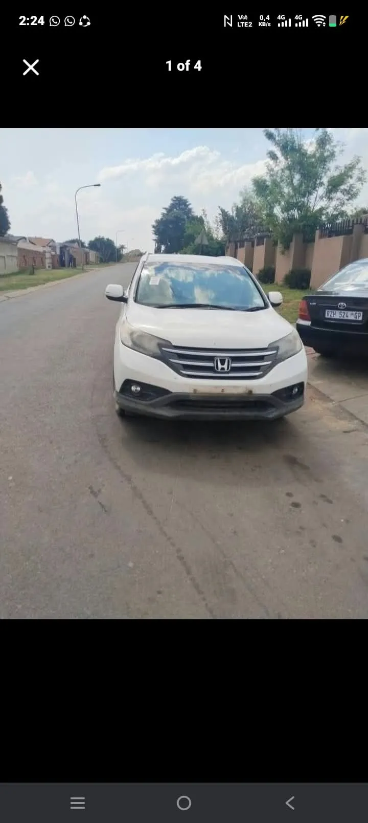 2014 Honda CR-V R20A view 2